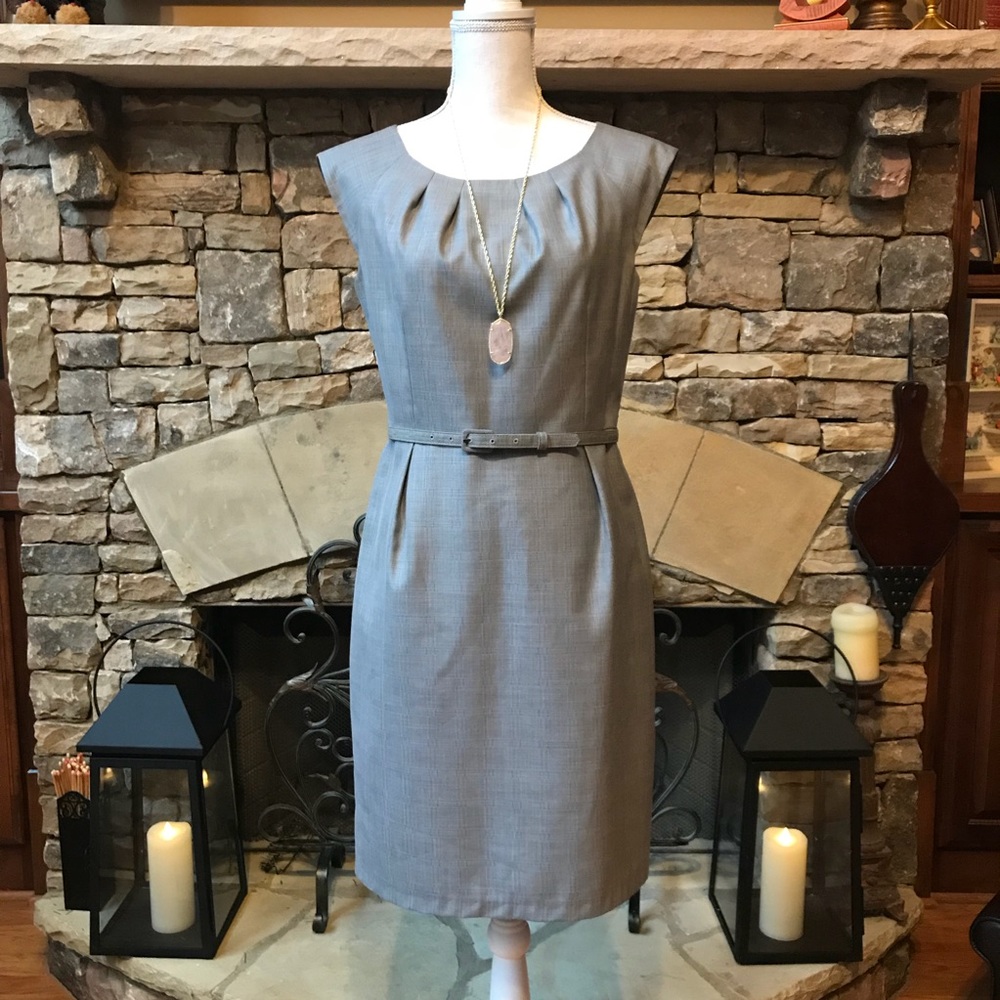 NWOT Jones New York Suit Gray Career Dress Size 6 - Picture 1 of 7